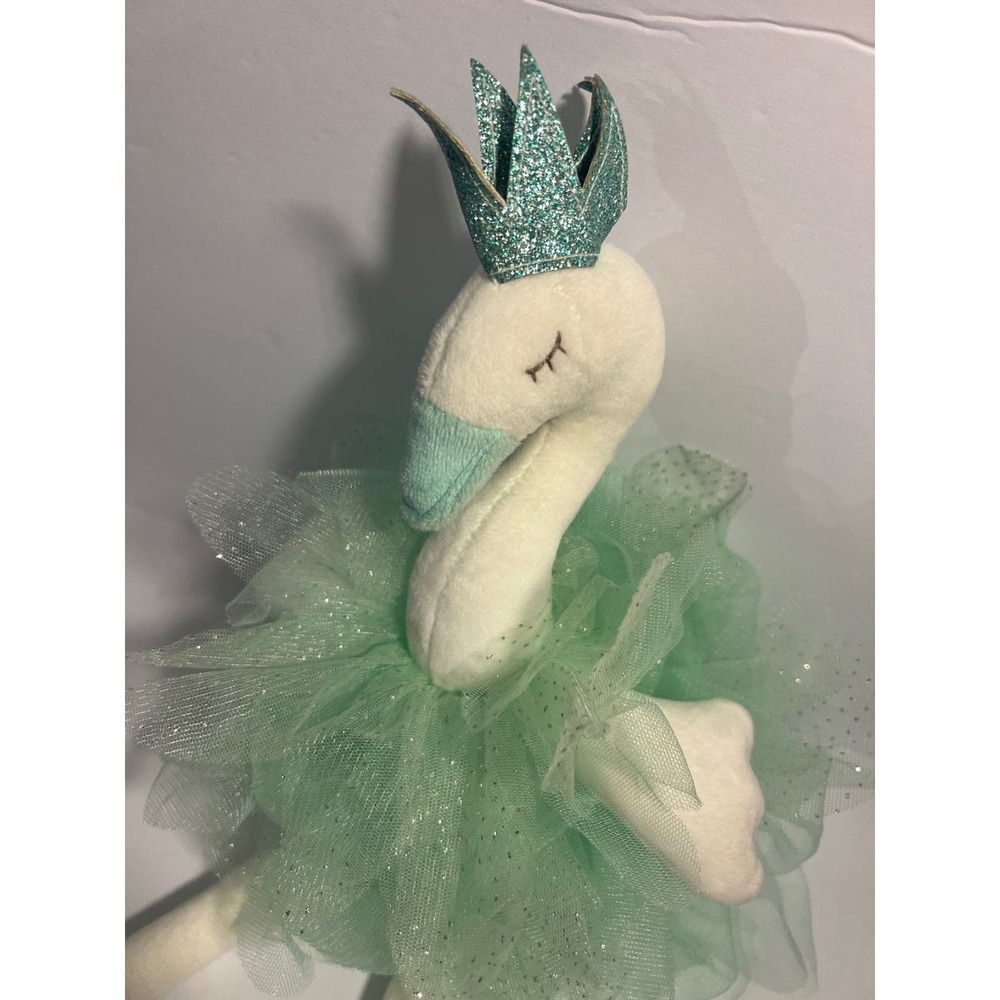 Floral Debi Lilly Collectible Swan “Ella”Rare Ballerina Plush